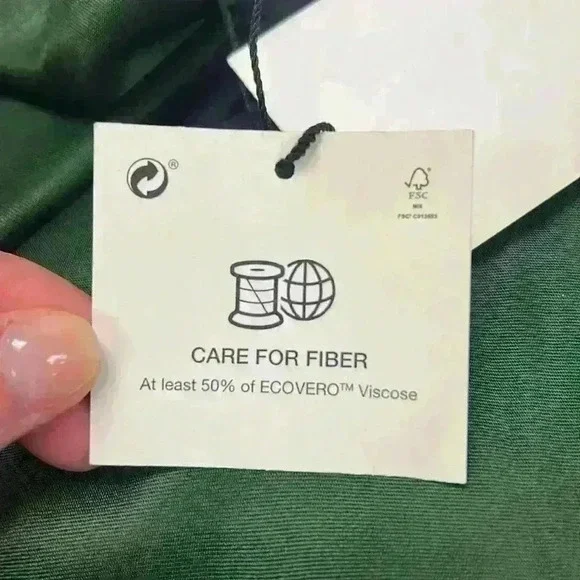 NWT Zara Draped Lingerie-Style Dress - Picture 7 of 7